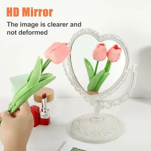 Heart Shaped Cosmetic Mirror S4623256