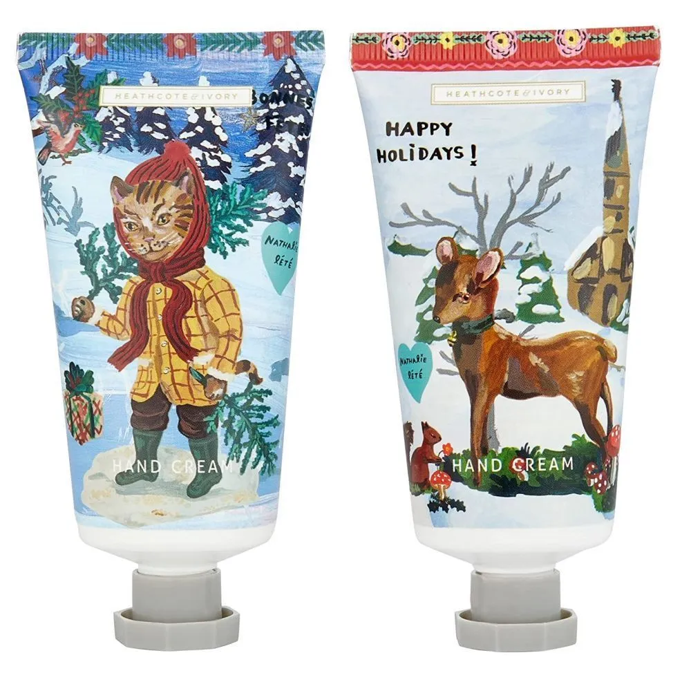 Heathcote & Ivory Hand Nathalie Lete Christmas Edition Pair Hand Creams