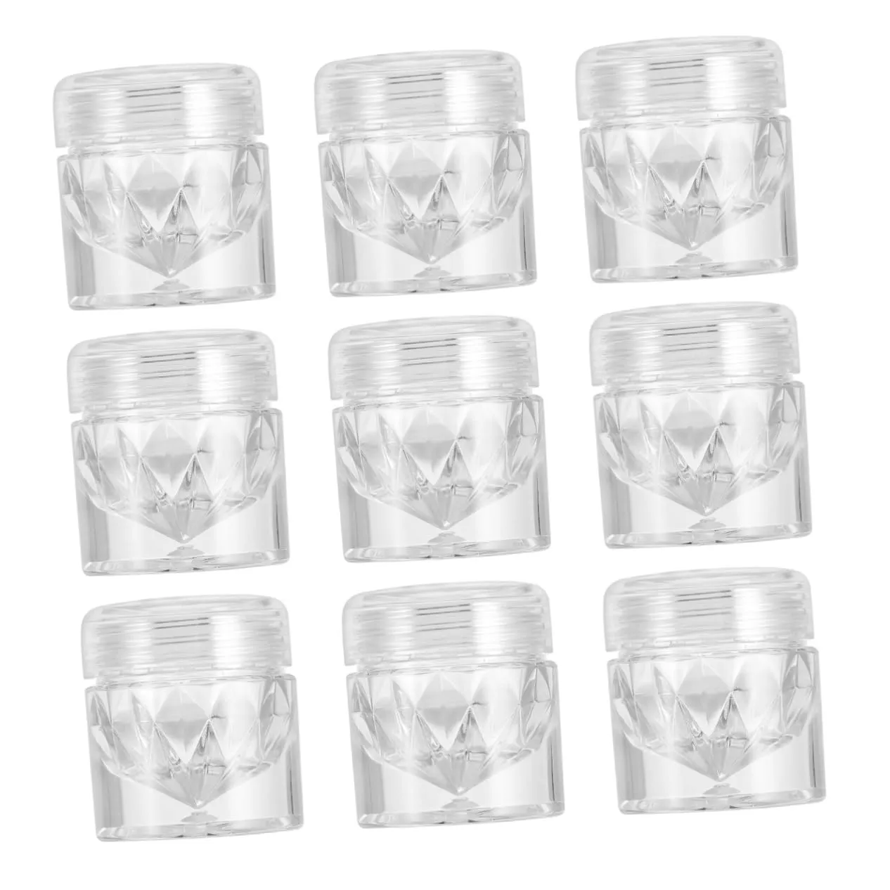 Hemoton 10pcs Empty Eye Shadow Containers 3ml Baby Powder Dispenser Bottle Sub Packaging Bottles for Cosmetics
