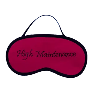 High Maintenance (Pink) Eye Mask