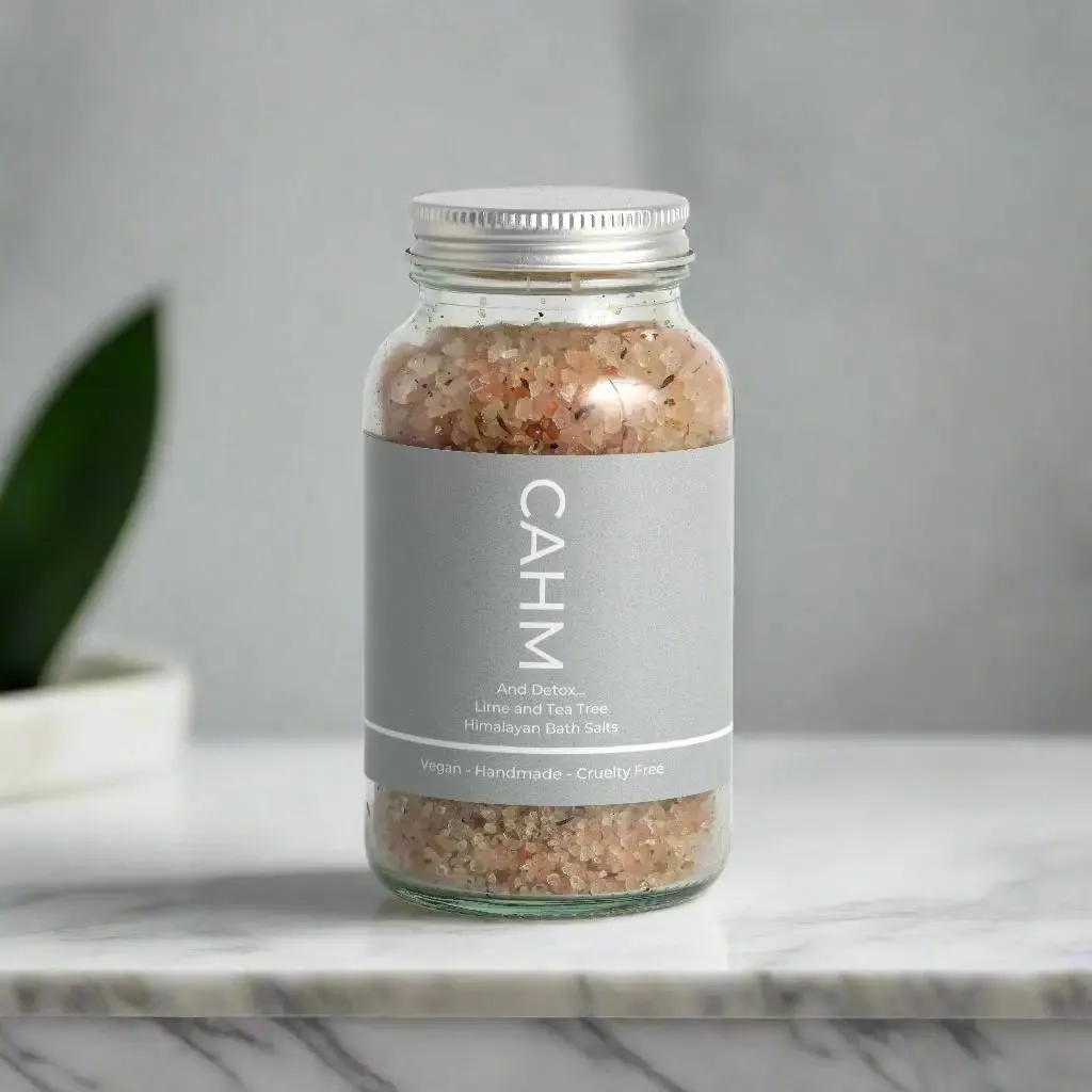Himalayan Bath Salts - DETOX - Lime & Tea Tree