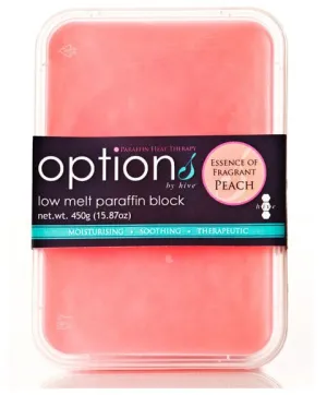 Hive  Peach Paraffin Wax Block