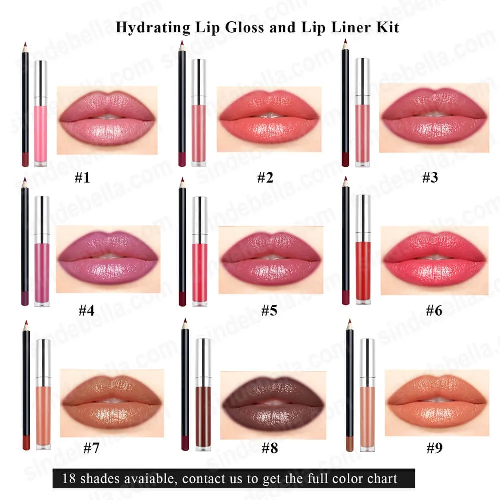 Hydrating Lip Gloss and Lip Liner Kit (Start-ups Choice) | Basic model