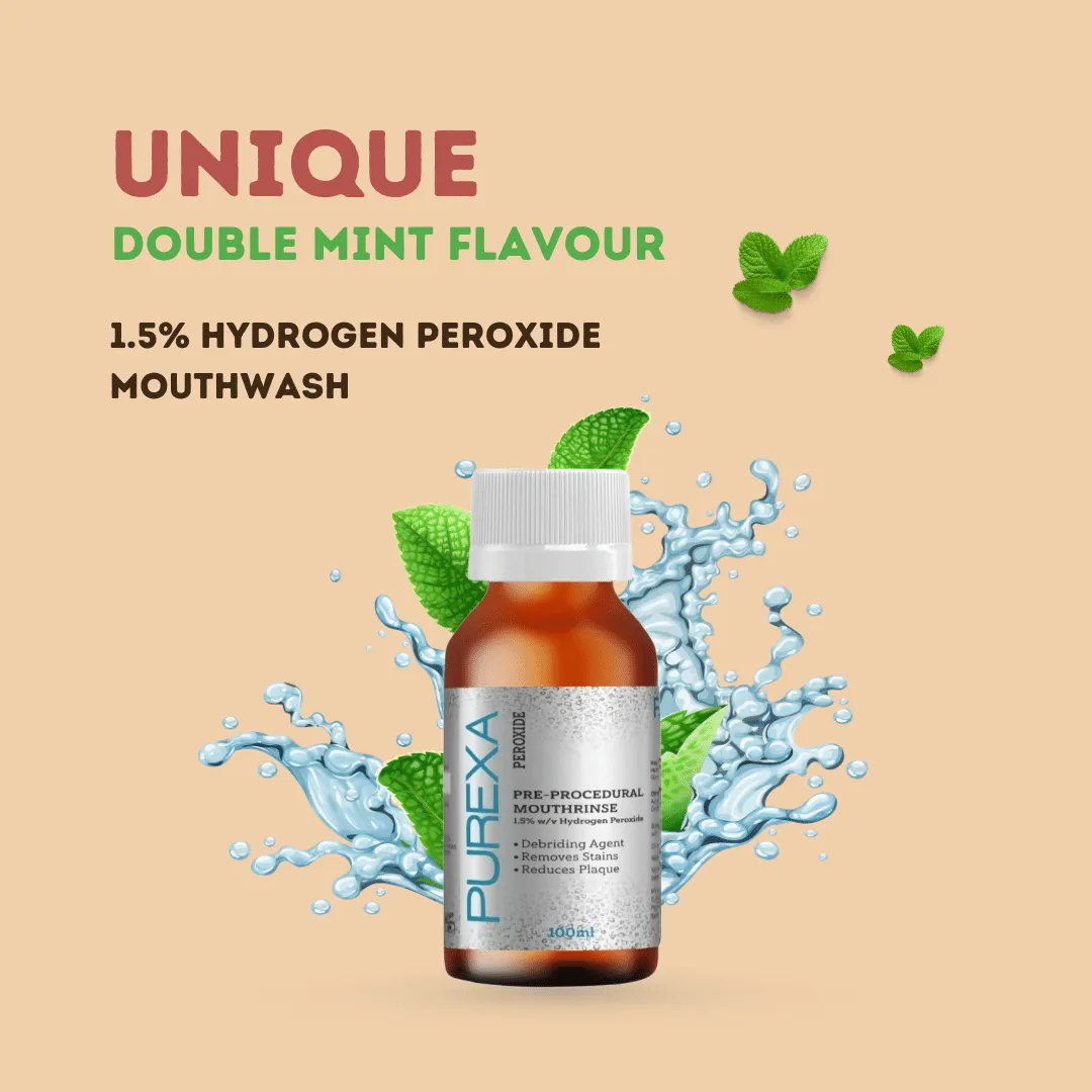 Hydrogen Peroxide Mouthwash 100ml