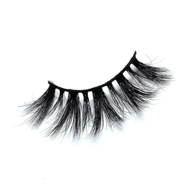 Imakeupnow - 1 Pair Handmade Faux Mink Eyelashes- Black (Muse)