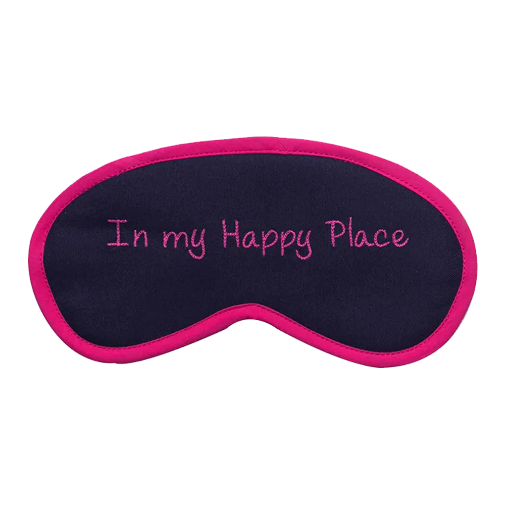 In My Happy Place (Pink) Eye Mask