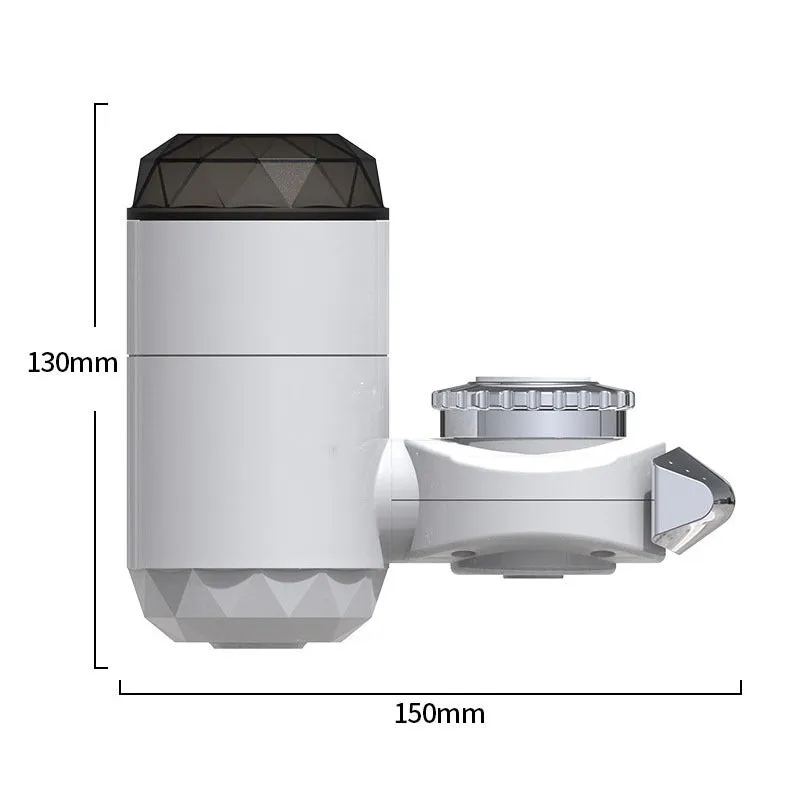 Instant Electric Heating Faucet Water Faucet Electric Hot Water Heater Faucet with LCD Temperature Display Bathroom Kitchen