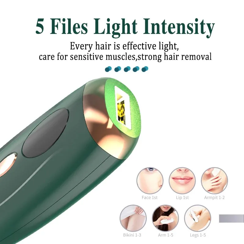 IPL Long-Lasting Hair Removal for Women and Men Remover Device for Whole Body