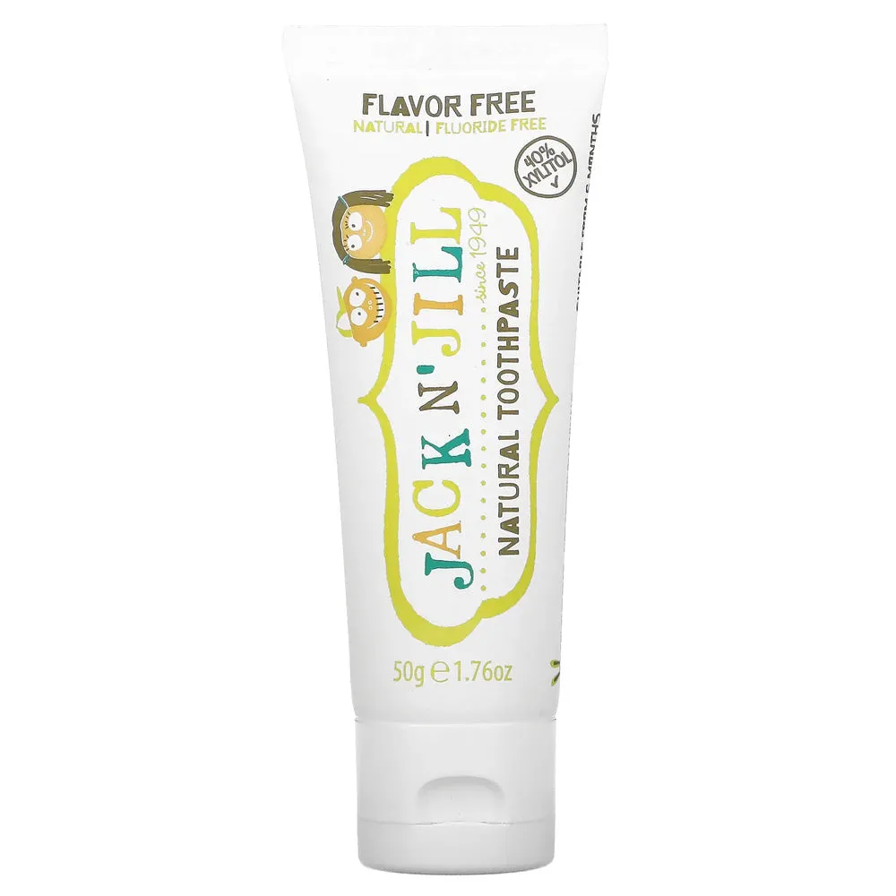 Jack N' Jill Flavour & Fluoride-Free Toothpaste 50g