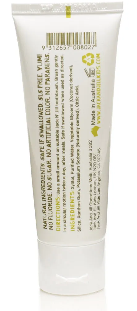 Jack N' Jill Flavour & Fluoride-Free Toothpaste 50g
