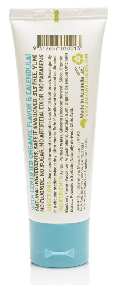 Jack N' Jill Fluoride-Free Blueberry Toothpaste 50g