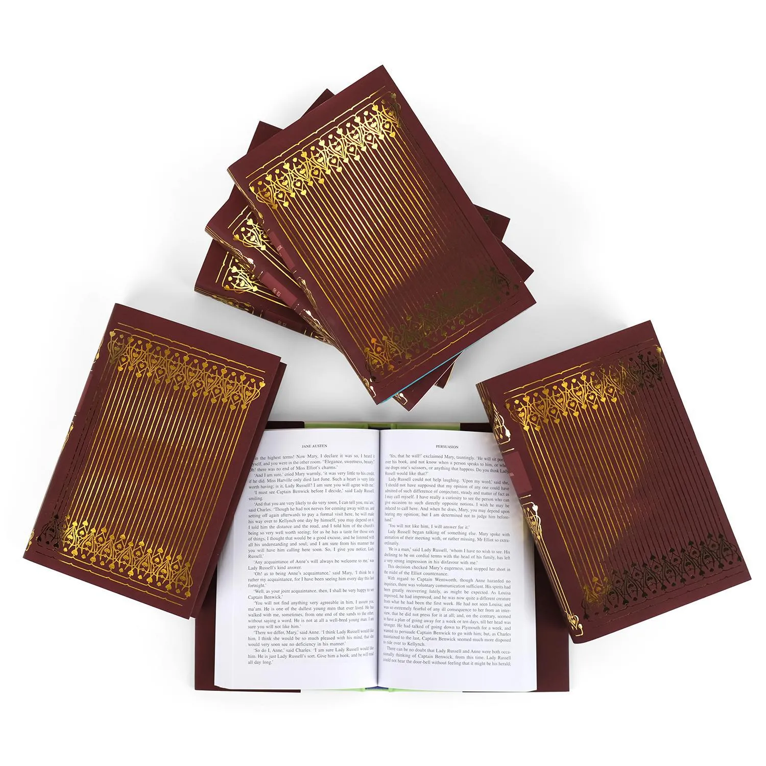 Jane Austen Deep Red Love Limited Edition Book Set