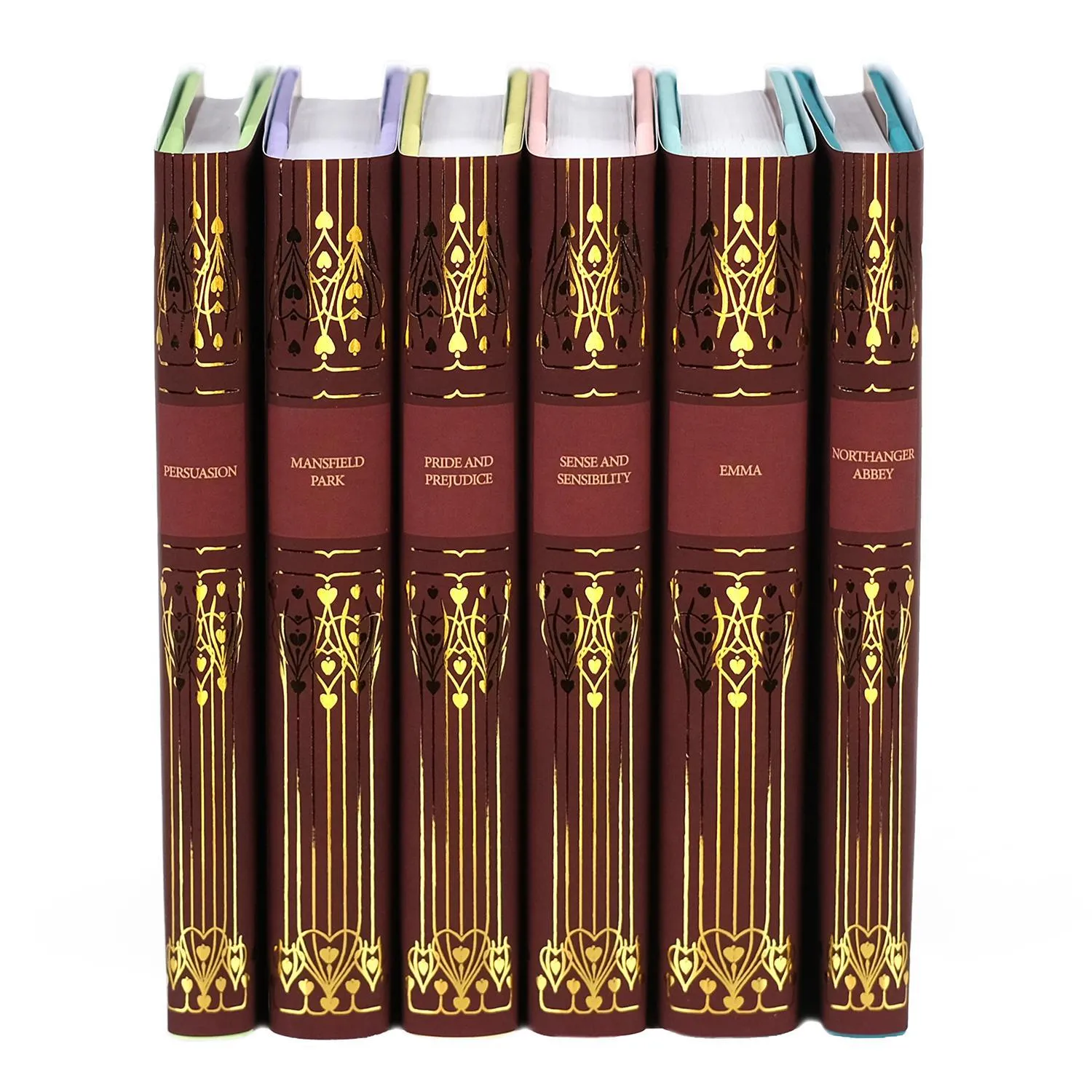 Jane Austen Deep Red Love Limited Edition Book Set