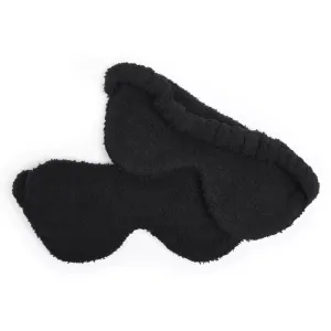 Kashwere Ultra Soft Black Plush Sleep Eye Mask