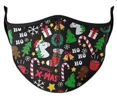 Kids or Adult Masks Ages 8  Mask - Christmas Black
