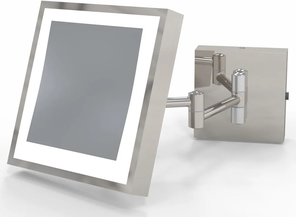 Kimball & Young 3x Rechargeable 5,500k LED Free-Standing Makeup Mirror