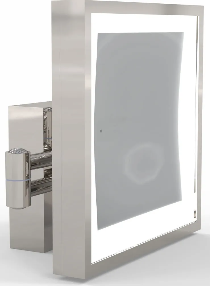 Kimball & Young 3x Rechargeable 5,500k LED Free-Standing Makeup Mirror