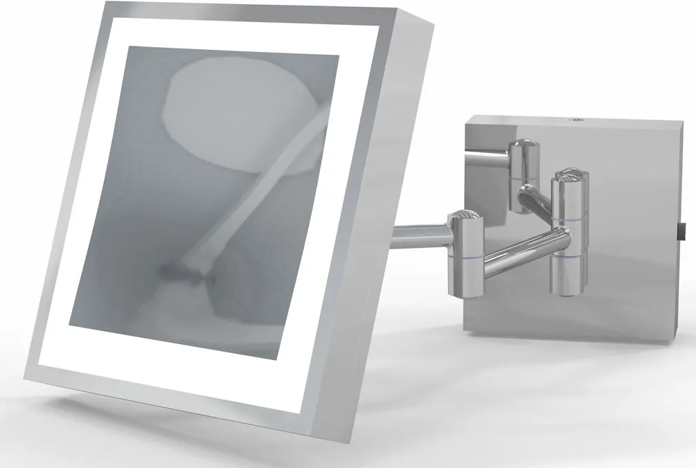 Kimball & Young 3x Rechargeable 5,500k LED Free-Standing Makeup Mirror
