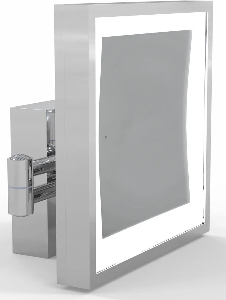 Kimball & Young 3x Rechargeable 5,500k LED Free-Standing Makeup Mirror
