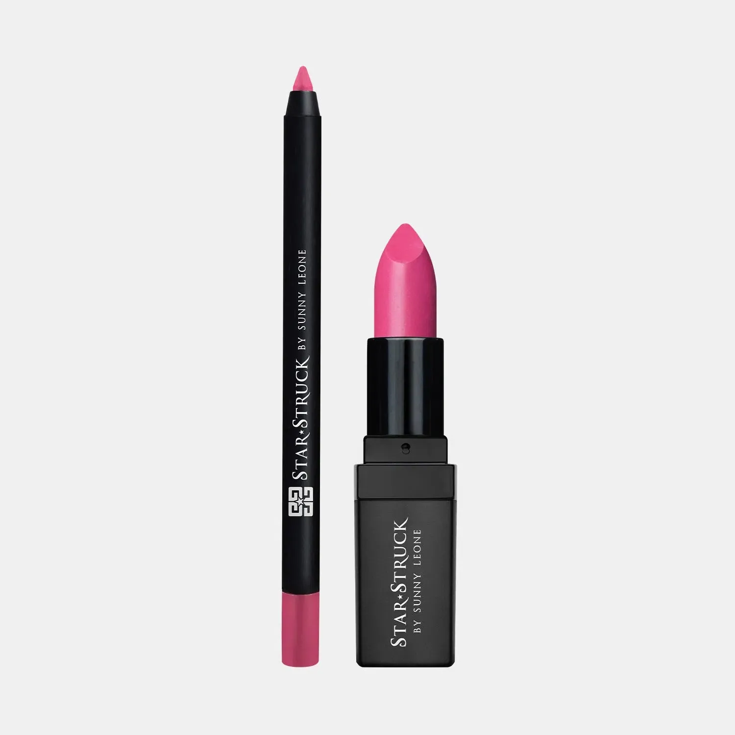 Kiss Me Pink - 2Pcs Lip Kit, Lipstick & Lipliner Kit - Pink