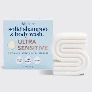 Kitsch Ultra Sensitive Shampoo & Body Wash Bar Fragrance-Free