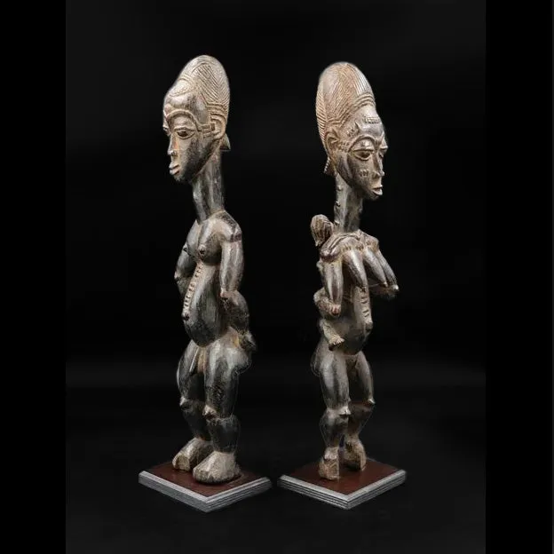 Kulango / Koulango Couple, Cte d'Ivoire #41, 42 PAIR