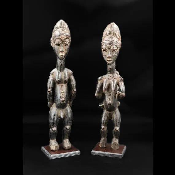 Kulango / Koulango Couple, Cte d'Ivoire #41, 42 PAIR