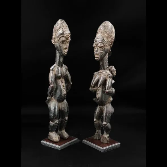 Kulango / Koulango Couple, Cte d'Ivoire #41, 42 PAIR