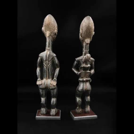 Kulango / Koulango Couple, Cte d'Ivoire #41, 42 PAIR