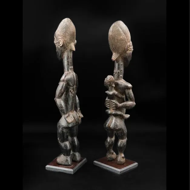Kulango / Koulango Couple, Cte d'Ivoire #41, 42 PAIR