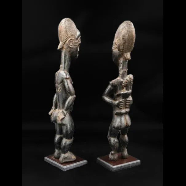Kulango / Koulango Couple, Cte d'Ivoire #41, 42 PAIR