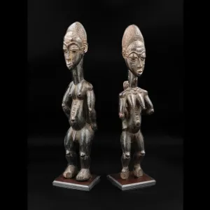 Kulango / Koulango Couple, Cte d'Ivoire #41, 42 PAIR