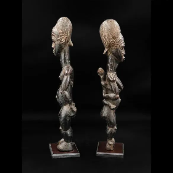 Kulango / Koulango Couple, Cte d'Ivoire #41, 42 PAIR
