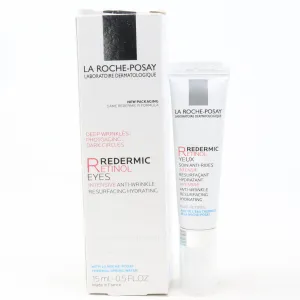 La Roche-Posay Redermic R Retinol Eye Cream  0.5oz/15ml New With Box