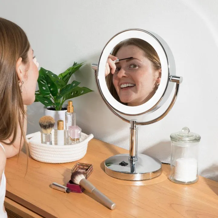 Laguna Lighted Makeup Mirror with Magnification