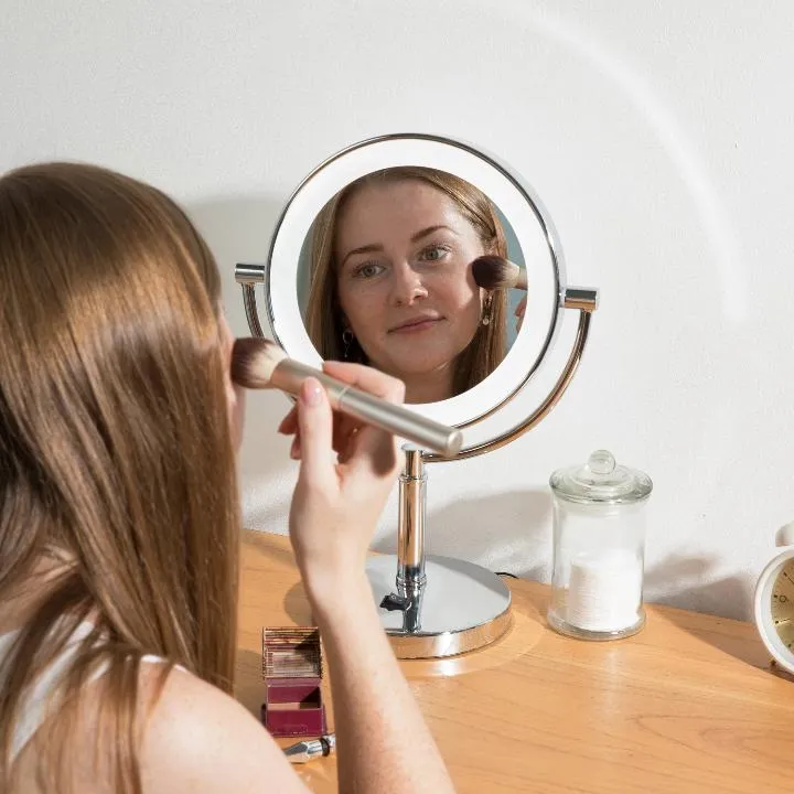 Laguna Lighted Makeup Mirror with Magnification