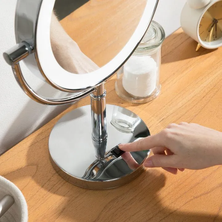 Laguna Lighted Makeup Mirror with Magnification