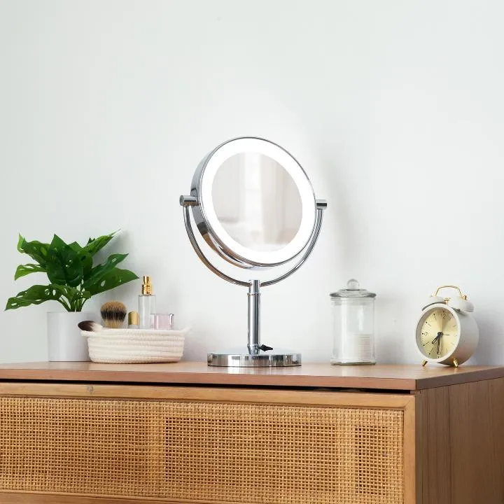 Laguna Lighted Makeup Mirror with Magnification