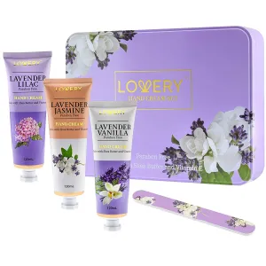 Lavender Hand Lotion Gift Set - 5Pc Body Creams