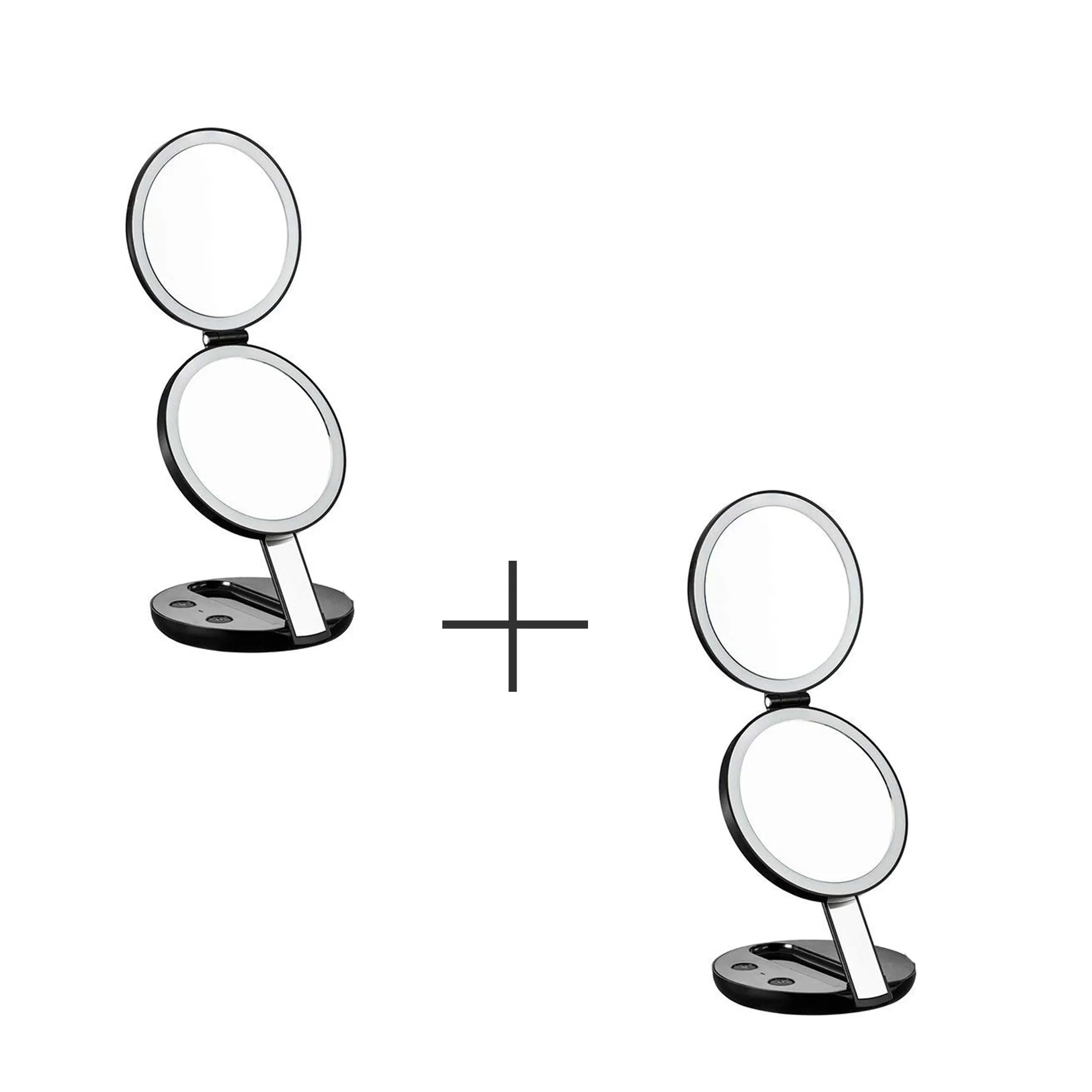 LED Lighted Beauty Makeup Mirrors COMBO