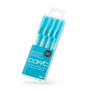 Limited Edition Turquoise MULTILINER 4pc SET