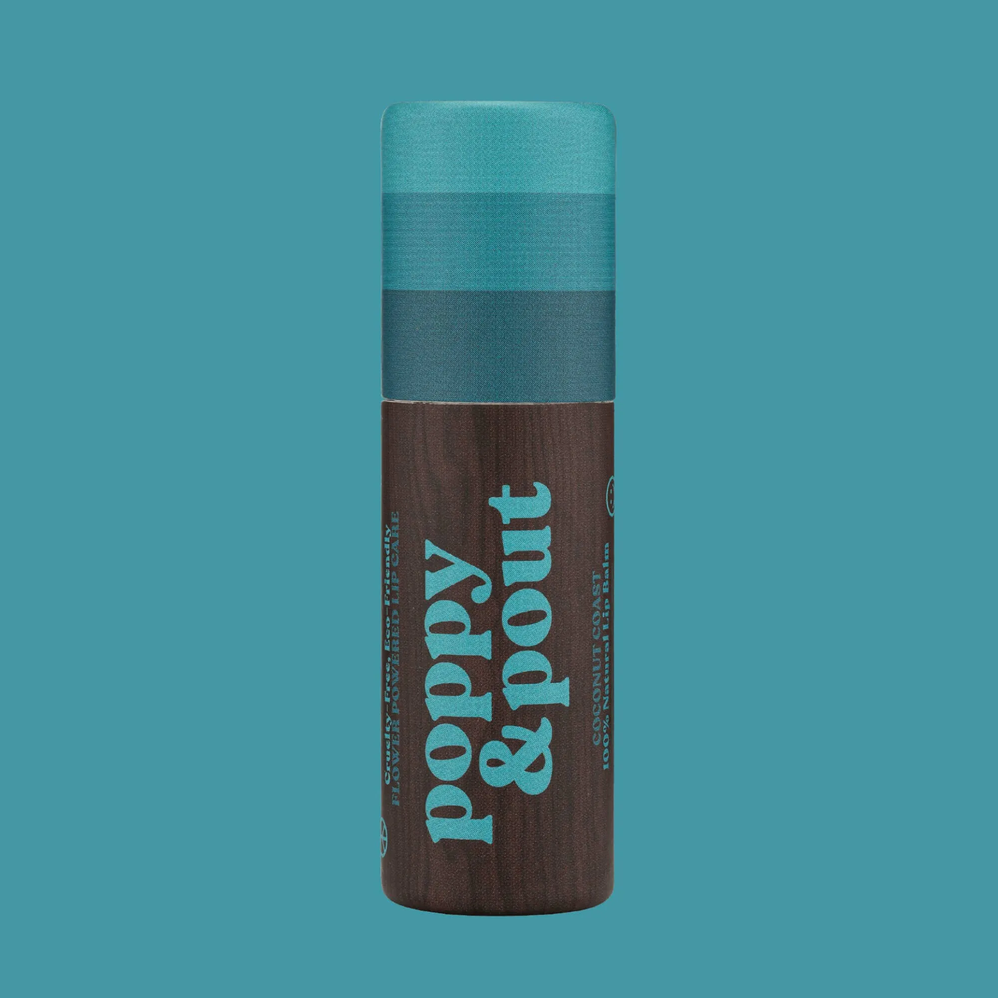 Lip Balm, Retro Surf, Coconut Coast | Poppy & Pout