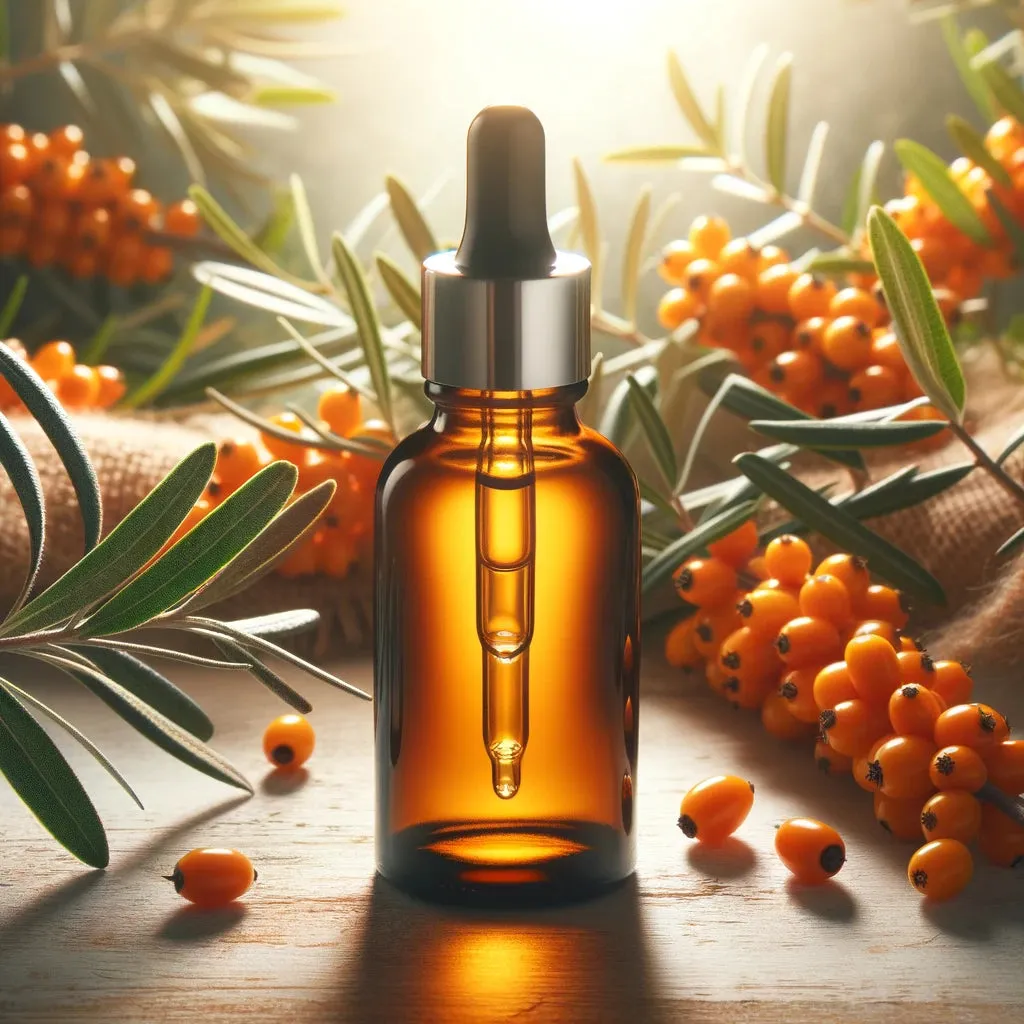 Lip Oil Serum | Sheer Sunshine with Sea Buckthorn & Olive