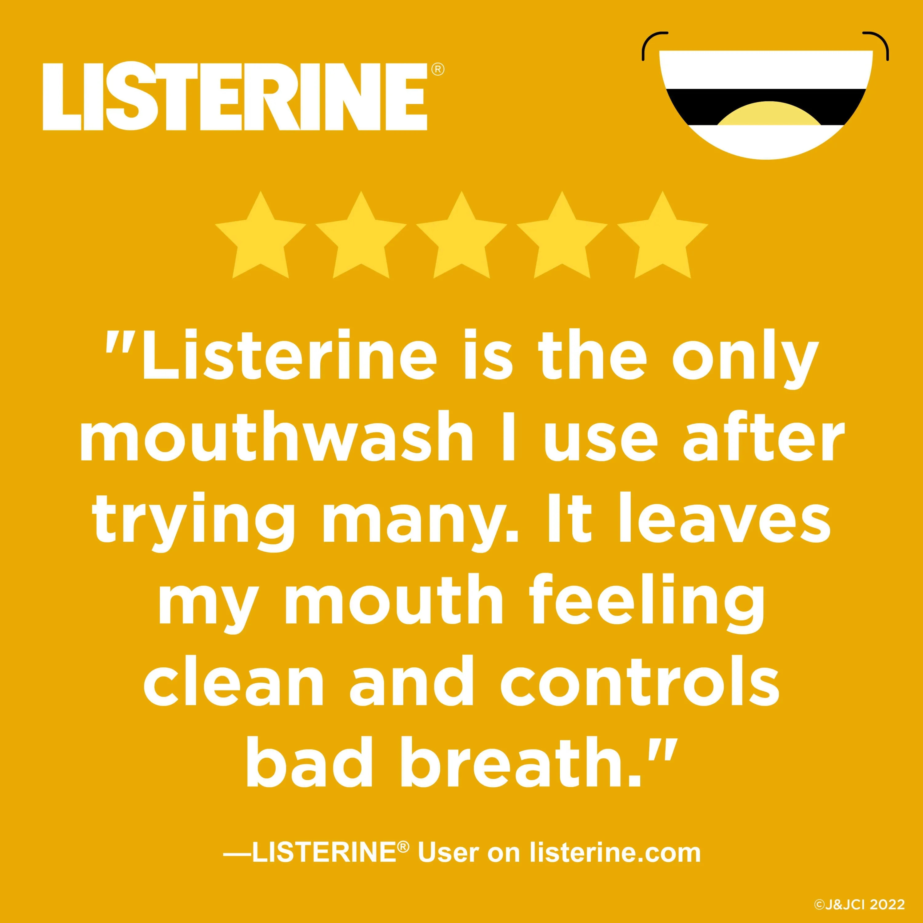 Listerine Original Mouthwash for Bad Breath & Plaque, 1.5 L