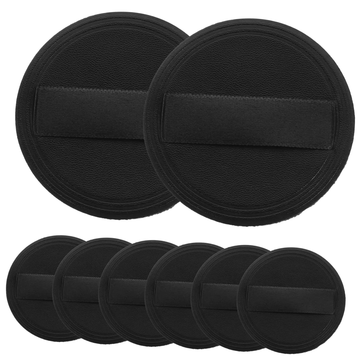 Loose Powder Set 8pcs Makeup Washable Pure Cotton Soft Velour for Face Foundation Cosmetics