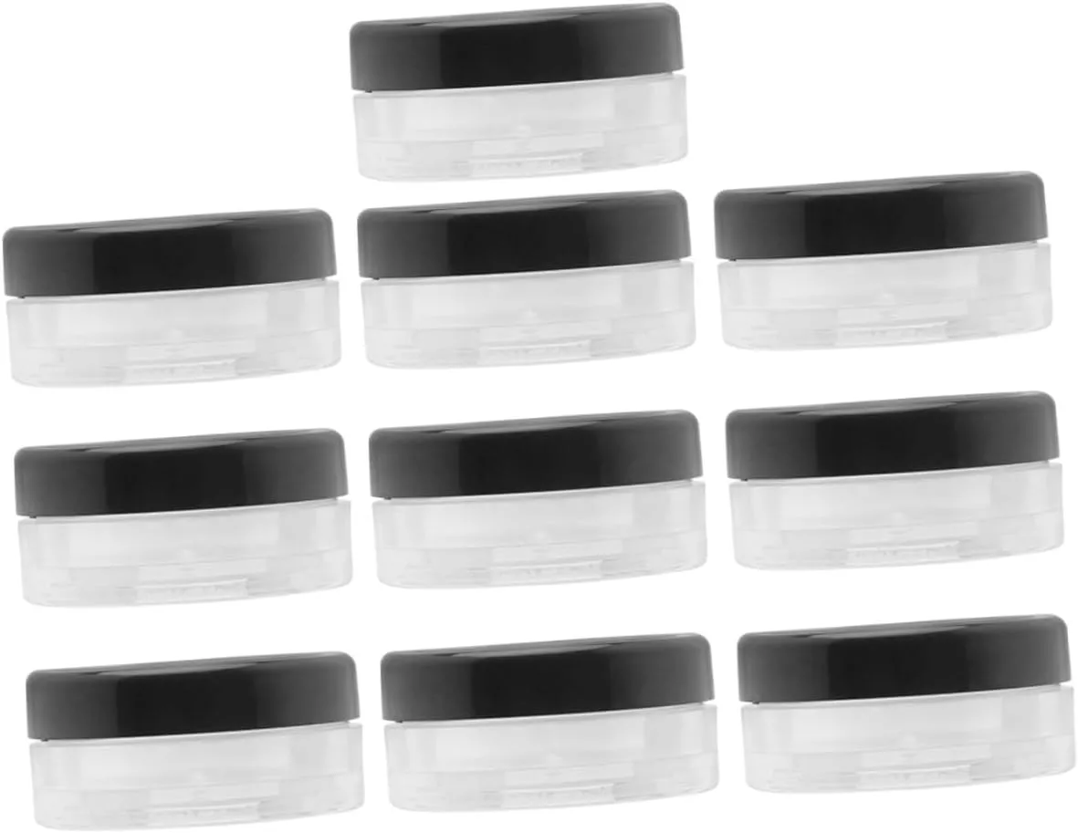 Loose Powder Subpackaging Box 10g Portable Case for Cosmetics for Home Use Travel