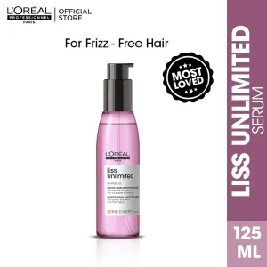 Loreal Professionnel Liss Unlimited Blow Dry Hair Oil - 125 ml