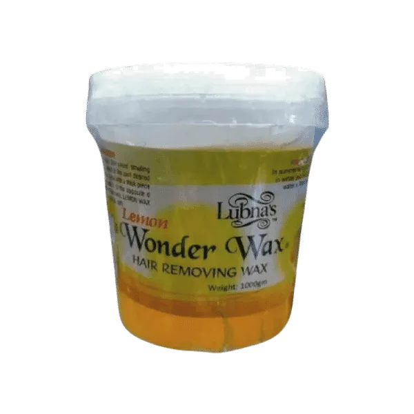 LUBNAS LEMON WONDER HAIR REMOVAL WAX 1000GM