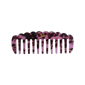 LUCY Comb in Purple Leopard