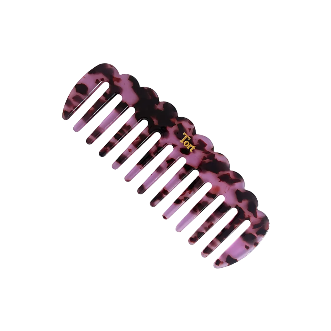 LUCY Comb in Purple Leopard